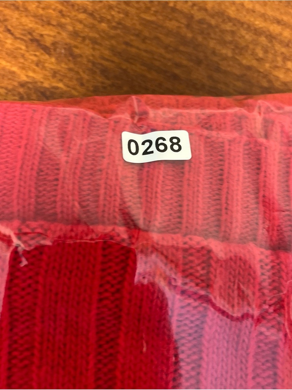 Red Ribbed Button-Front Sweater Vest - Picture 8 of 8